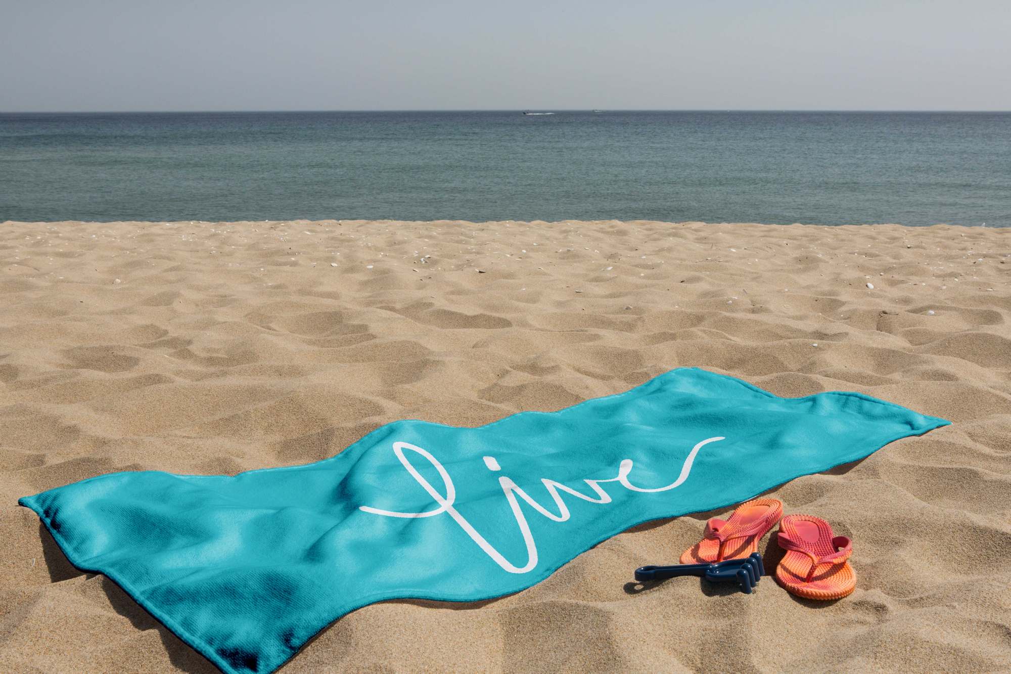 Toalla con el Logo de Live